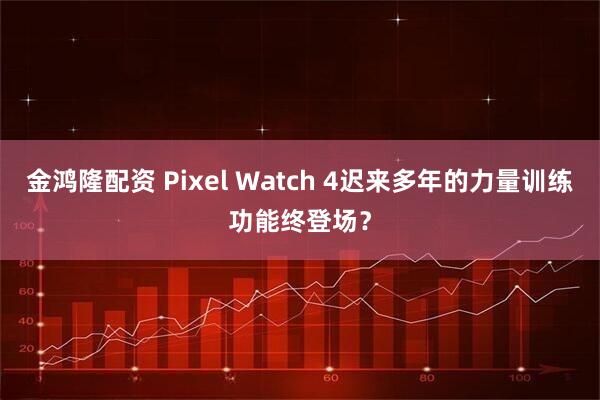 金鸿隆配资 Pixel Watch 4迟来多年的力量训练功能终登场？